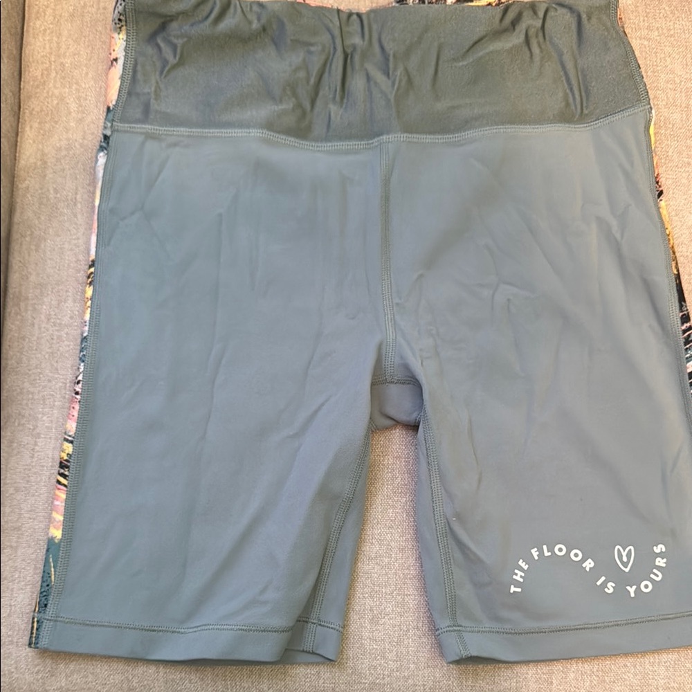 Girls Athleta x Simone Biles bike shorts -like new!